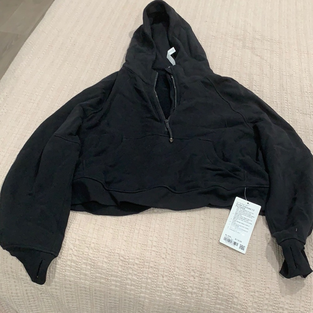 LULULEMON Scuba Oversized 1/2 Zip Hoodie